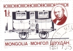 Stamps Mongolia -  vagón