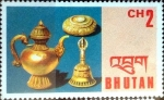 Stamps Bhutan -  Intercambio aexa 0,30 usd 2 ch. 1975