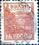 Stamps : America : Brazil :  Intercambio 0,35 usd 200 reales. 1941