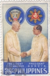 Sellos del Mundo : Asia : Philippines : presidente Eisenhower- García