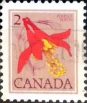 Stamps Canada -  Intercambio 0,20 usd 2 cent. 1977