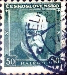 Stamps Czechoslovakia -  Intercambio 0,20 usd 50 h. 1930