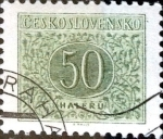 Stamps Czechoslovakia -  Intercambio 0,20 usd 50 h. 1955