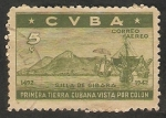 Stamps Cuba -  450 Anivº del descubrimiento de América