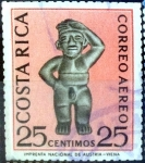 Sellos del Mundo : America : Costa_Rica : Intercambio 0,20 usd 25 cent. 1963