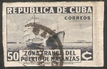 Stamps Cuba -  Zona franca del puerto de Matanzas