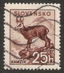 Stamps Slovakia -  Cabra montesa