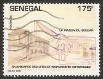 Stamps Senegal -  Salvaguardar sitios y monumentos históricos