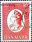 Stamps Denmark -  Intercambio 0,30 usd 30 ore 1954