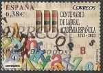 Stamps Spain -  Centenario de la Real Academia Española. Ed 4849 