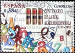 Stamps Spain -  Intercambio 0,40 usd 38 cent. 2014