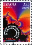 Stamps Spain -  Intercambio mrl 0,85 usd 93 cent. 2001