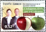 Stamps Spain -  Intercambio 0,60 usd 52 cent. 2013