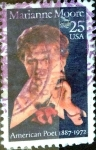 Stamps United States -  Intercambio 0,20 usd 25 cent. 1990