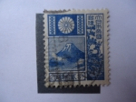 Sellos de Asia - Jap�n -  Monte Fuji and Deer. (Scott:196 - Mi:232)