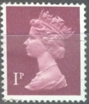 Stamps United Kingdom -  Isabel II decimal Machin