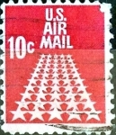 Stamps United States -  Intercambio 0,20 usd  10 cent. 1968