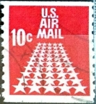 Stamps United States -  Intercambio 0,20 usd  10 cent. 1968