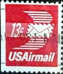 Stamps United States -  Intercambio 0,20 usd  13 cent. 1973