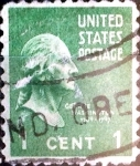 Stamps : America : United_States :  Intercambio 0,20 usd  1 cent. 1938