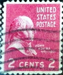 Sellos de America - Estados Unidos -  Intercambio 0,20 usd  2 cent. 1938