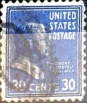 Stamps United States -  Intercambio 0,20 usd 30 cent. 1938