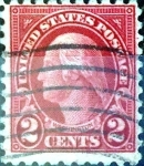 Stamps United States -  Intercambio 0,30 usd 2 cent. 1924