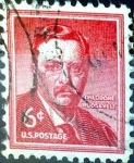 Stamps United States -  Intercambio 0,20 usd 6 cent. 1955