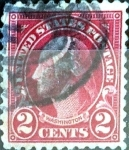 Stamps United States -  Intercambio 0,20 usd 2 cent. 1923