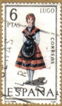 Stamps Europe - Spain -  LUGO - Trajes tipicos españoles