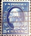 Stamps United States -  Intercambio 0,75 usd 5 cent. 1911