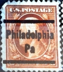 Stamps United States -  Intercambio 0,40 usd 6 cent. 1917