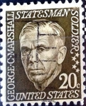 Stamps United States -  Intercambio 0,20 usd 20 cent. 1967