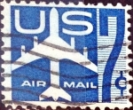 Stamps United States -  Intercambio 0,20 usd 7 cent. 1958