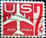 Stamps United States -  Intercambio 0,20 usd 7 cent. 1960