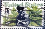 Stamps United States -  Intercambio js 0,20 usd 5 cent. 1967