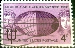 Sellos de America - Estados Unidos -  Intercambio 0,20 usd 4 cent. 1958