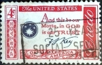 Sellos de America - Estados Unidos -  Intercambio 0,20 usd 4 cent. 1960