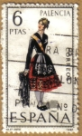 Stamps Europe - Spain -  PALENCIA - Trajes tipicos españoles
