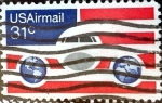 Stamps United States -  Intercambio 0,20 usd 31 cent. 1976