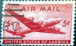 Stamps United States -  Intercambio 0,20 usd 5 cent. 1946