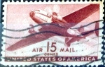 Stamps United States -  Intercambio 0,35 usd 15 cent. 1941