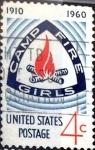 Stamps United States -  Intercambio 0,20 usd 4 cent. 1960