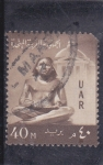 Stamps Egypt -  escriba sentado