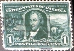 Stamps United States -  Intercambio 5,00 usd 1 cent. 1904