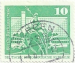 Stamps Germany -  RDA. CONSTRUCCIONES SOCIALISTAS EN LA RDA. LA RATHAUSSTRAβE. YVERT DD 1501