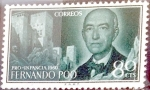 Stamps Spain -  Intercambio cr2f 0,60 usd 80 cent. 1960