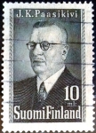 Stamps Finland -  Intercambio 0,50 usd 10 m. 1947