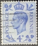 Stamps United Kingdom -  George VI