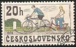 Stamps Czechoslovakia -  Ciclismo